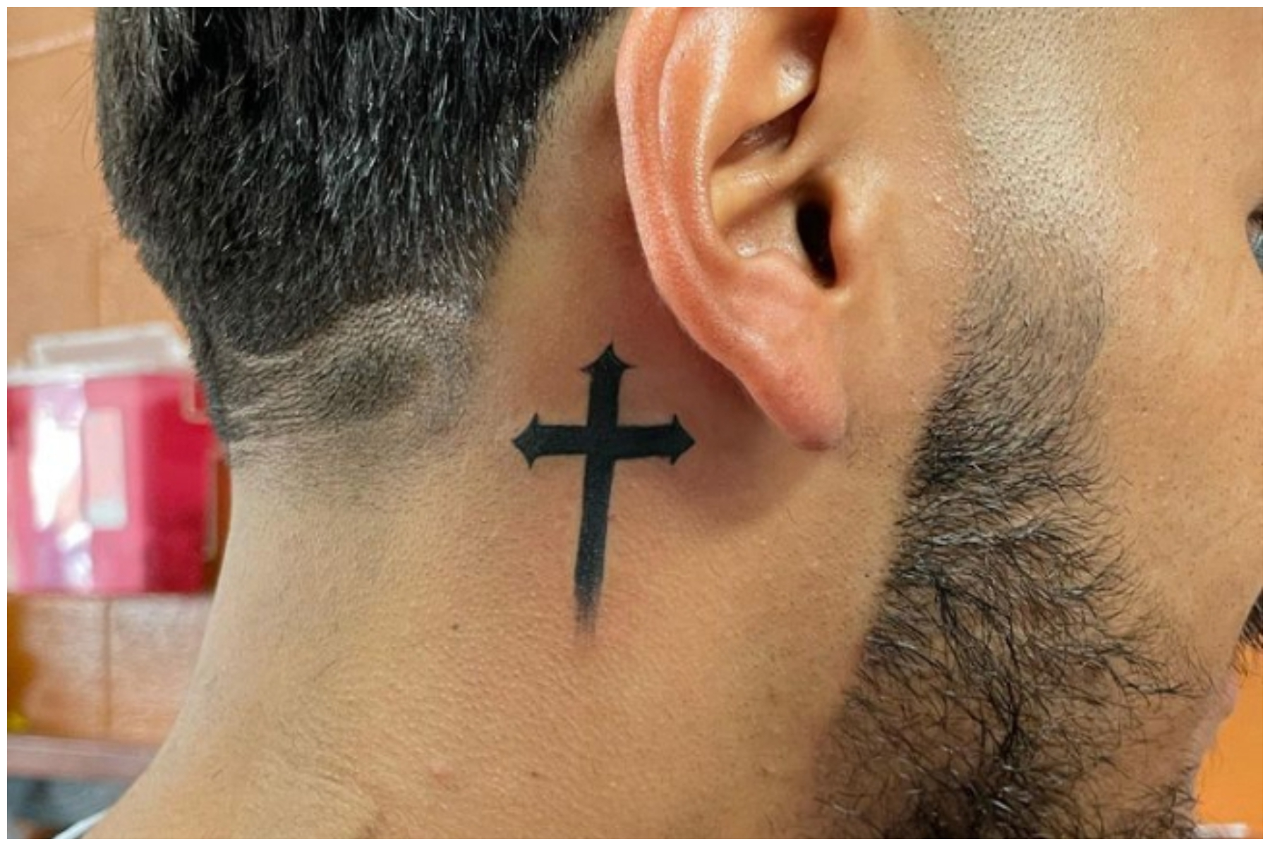 Triple cross neck tattoo. #necktattoo... - Art Solis Designs | Facebook